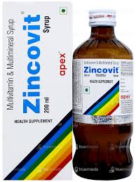 Zincovit Syrup Multivitamins