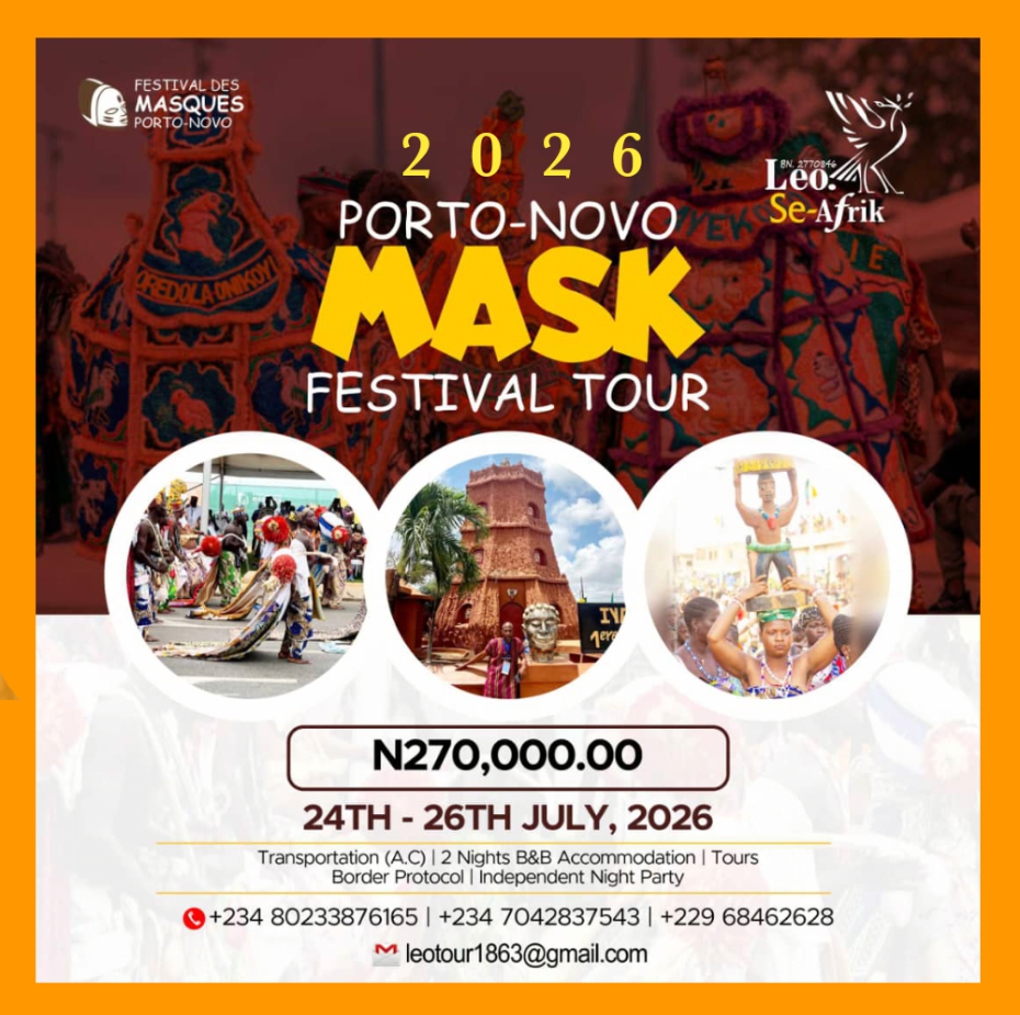 Tours Mask festival Porto Novo, Benin Republic 