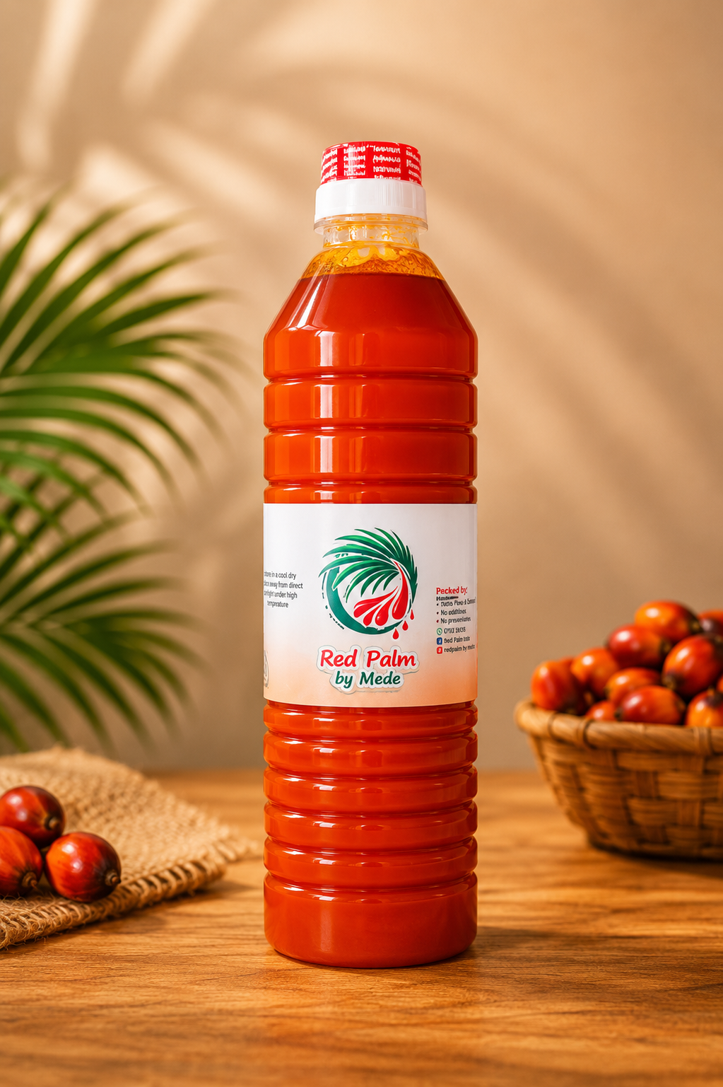 Red Palm by Mede – Premium Palm Oil (75cl)